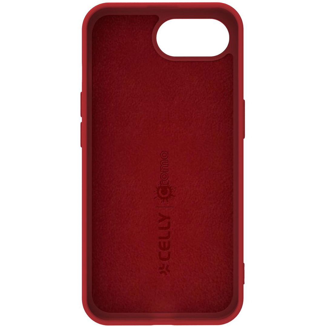 Cromo Soft rubber case iPhone 16e Röd