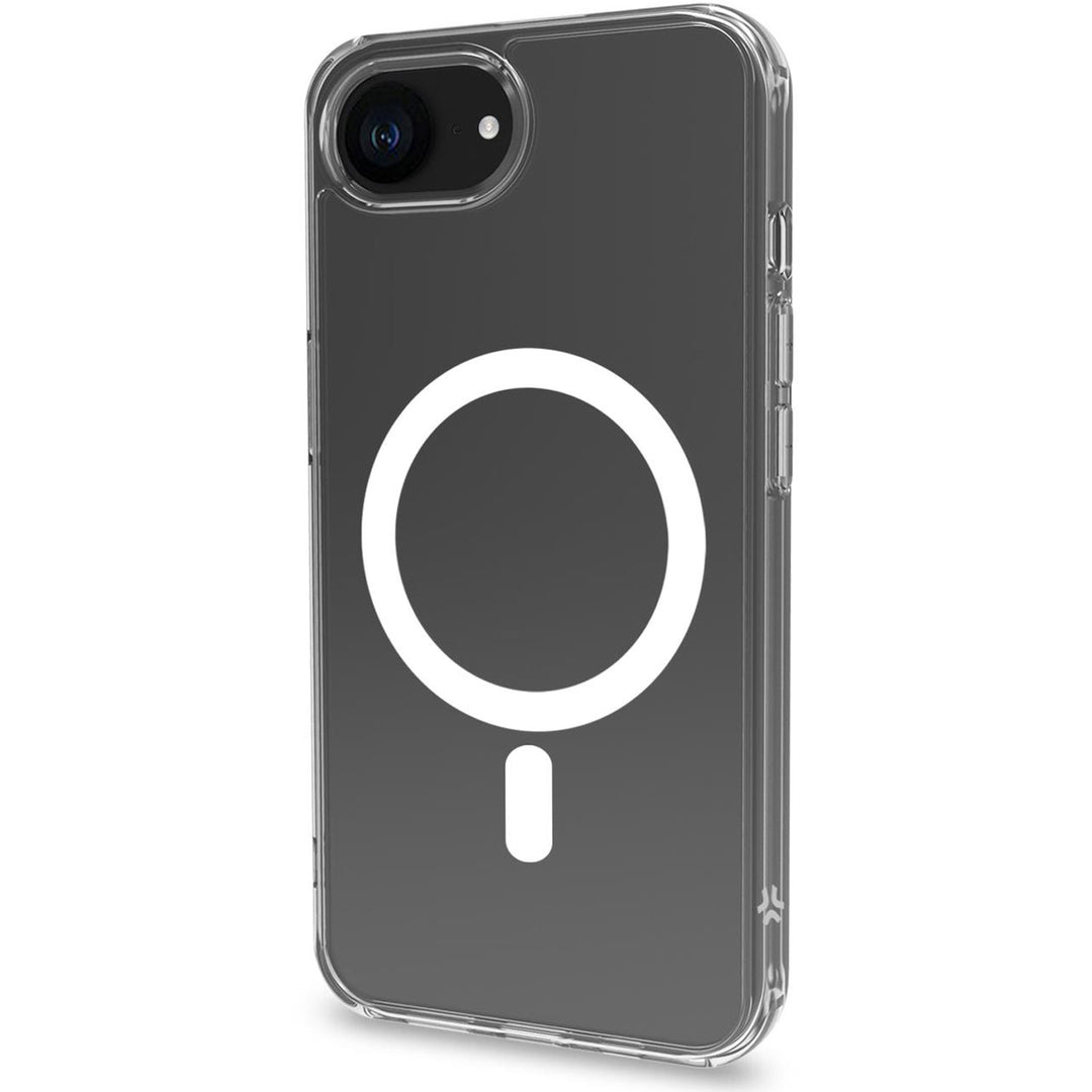 Gelskinmag TPU Cover MagSafe-kompatibelt iPhone 16e Transparent