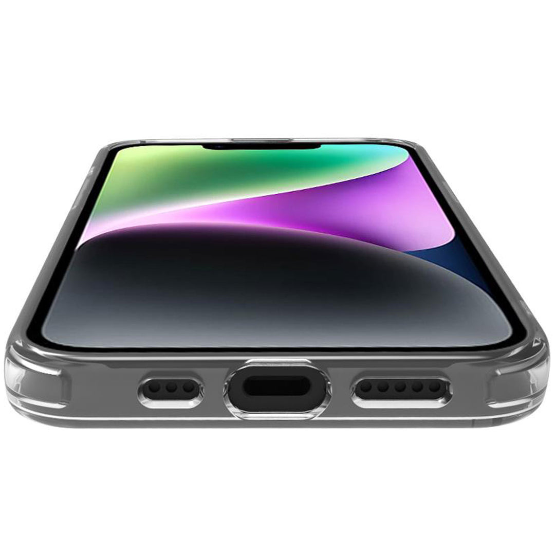 Gelskinmag TPU Cover MagSafe-kompatibelt iPhone 16e Transparent