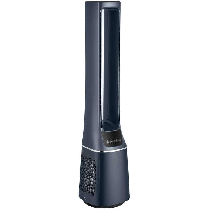 Golvfläkt 2 i 1 med Luftrenare WiFi Mörkblå