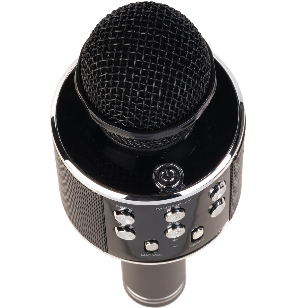 Karaoke-mikrofon Bluetooth Inbyggd högtalare KMS-20B Svart