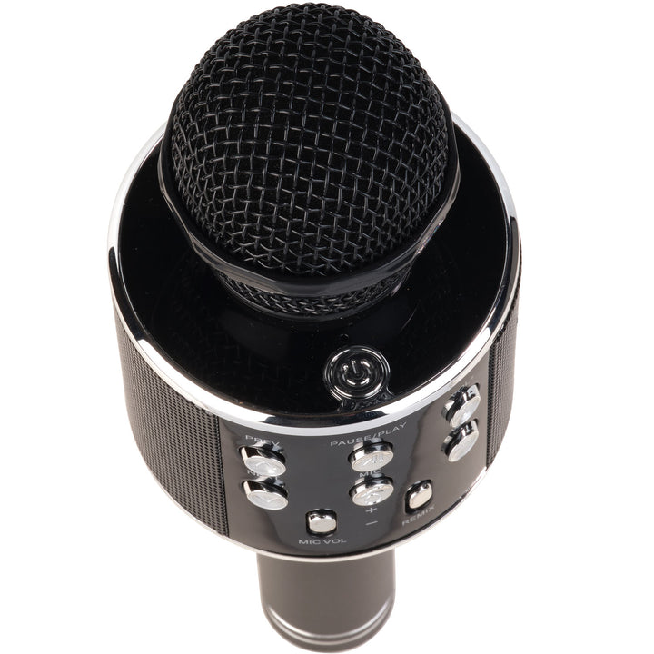 Karaoke-mikrofon Bluetooth Inbyggd högtalare KMS-20B Svart