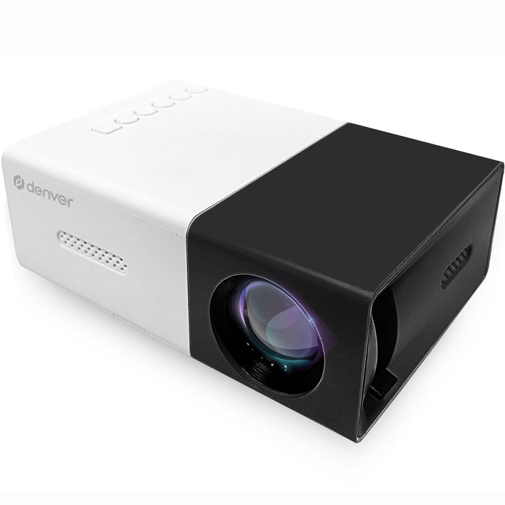 Mini-projektor HDMI USB-C MicroSD kortläsare PR-800B