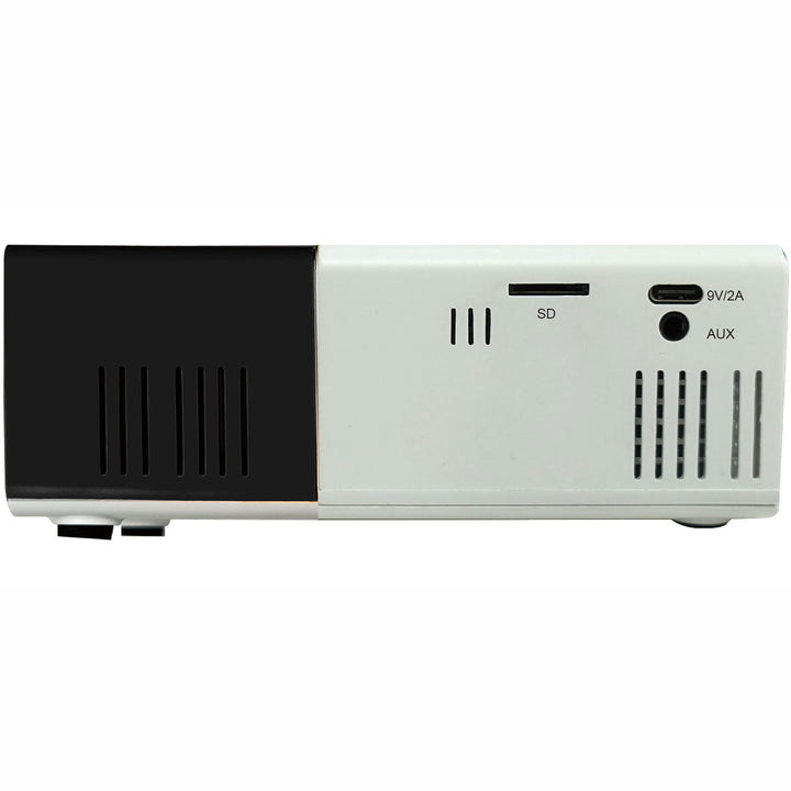 Mini-projektor HDMI USB-C MicroSD kortläsare PR-800B