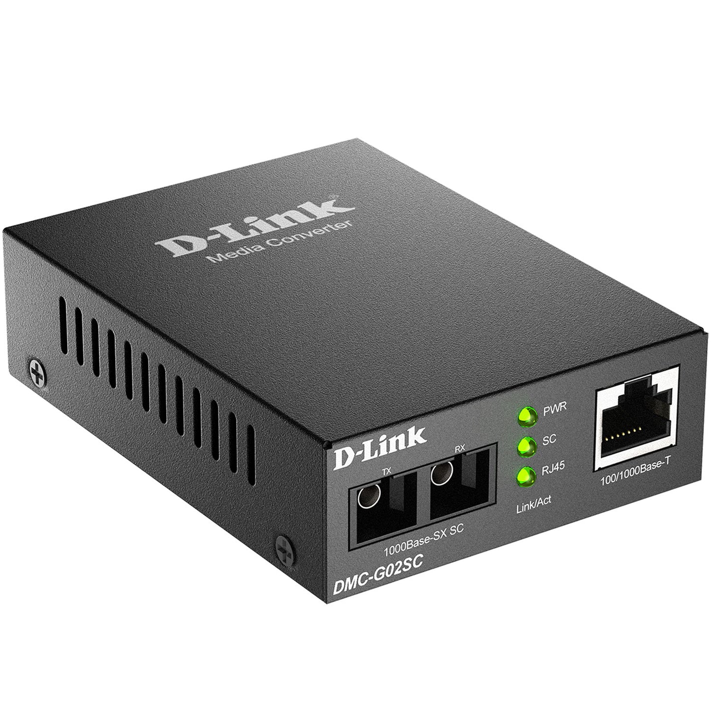 DMC-G02SC 100/1000Base-t to 1000Base-SX SC Multi-mode Media Converter 550m