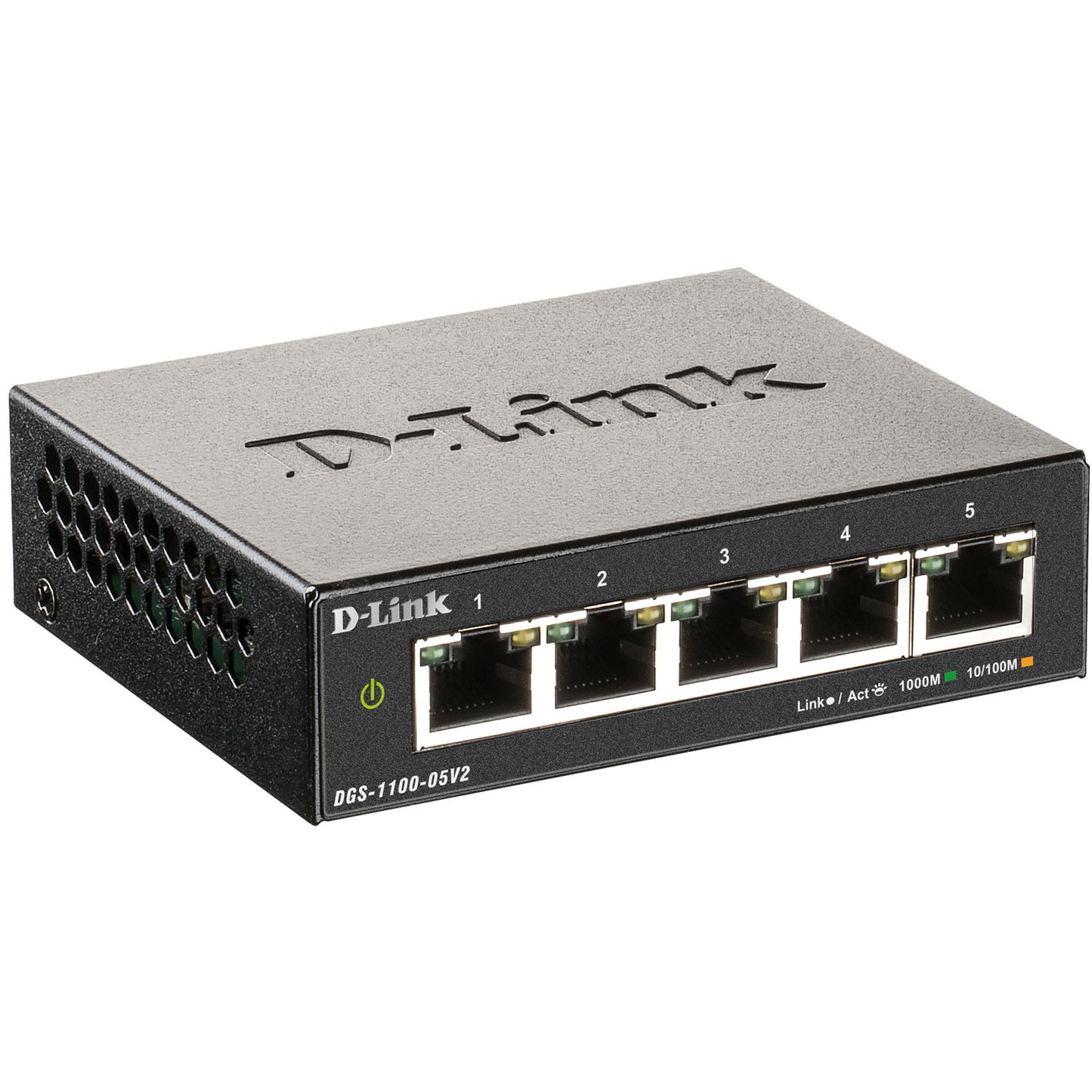 DGS-1100-05V2 5-port Smart Administrerbar Gigabitswitch