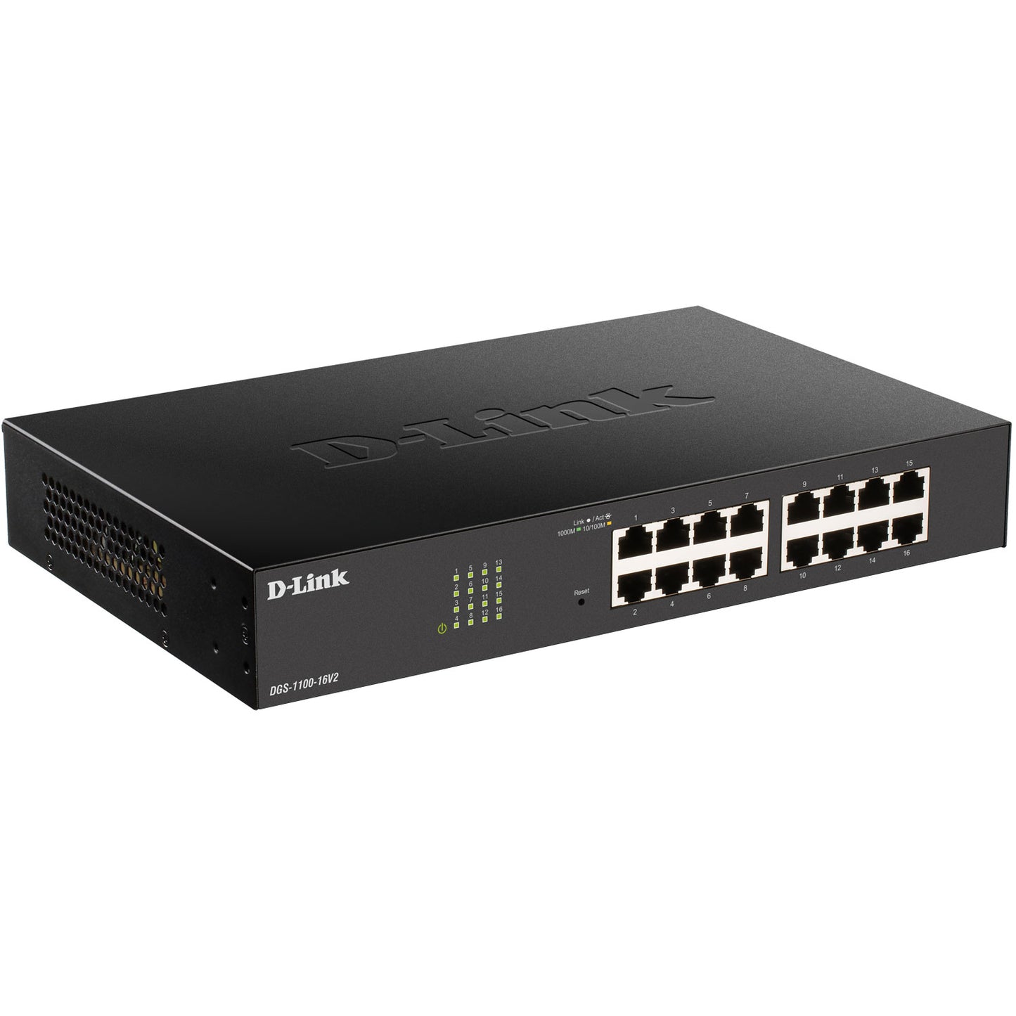 DGS-1100-16V2 16-port Smart Administrerbar Gigabit-Switch