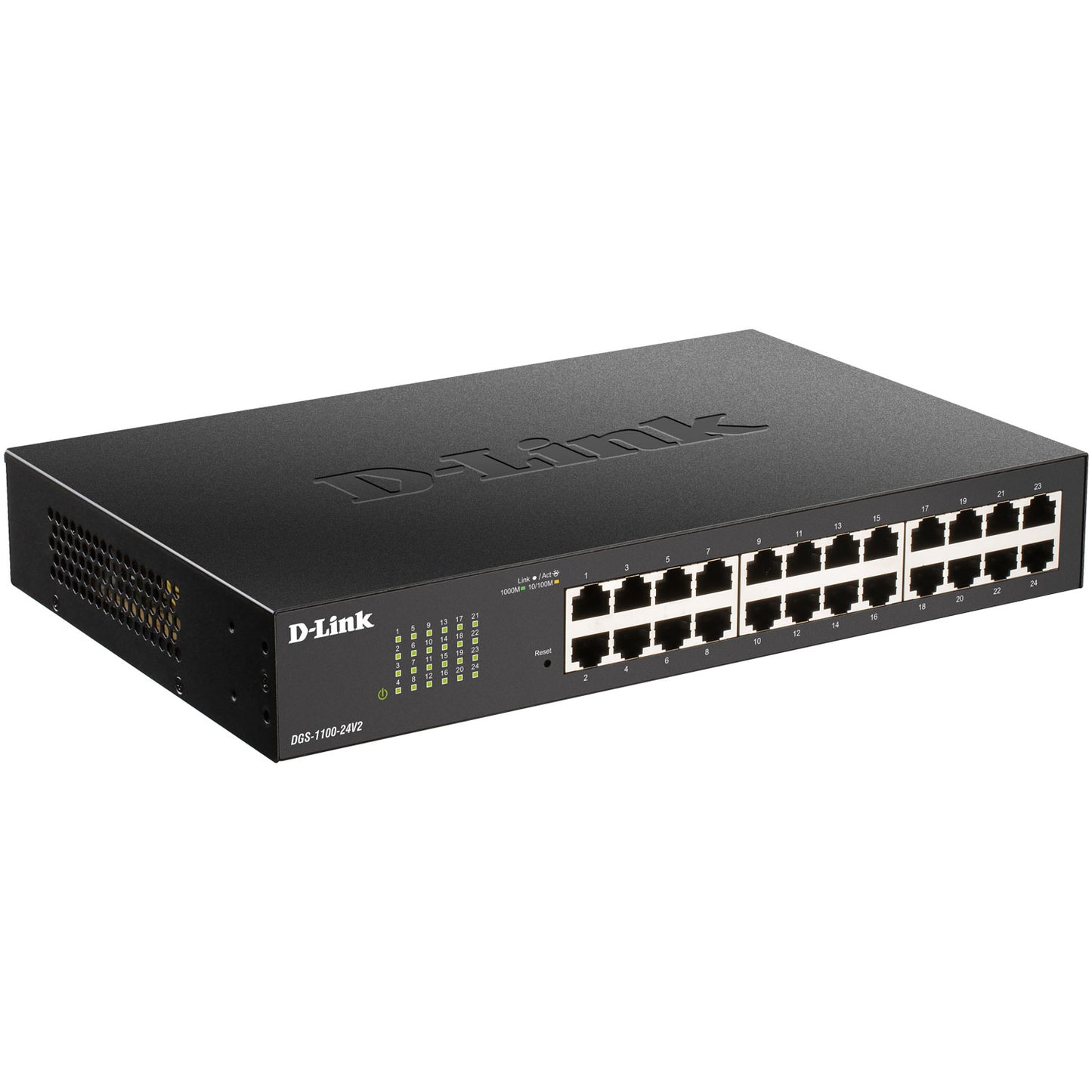 DGS-1100-24V2/E 24-port Smart Administrerbar Gigabit-Switch