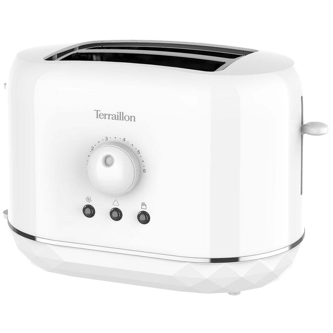 Brödrost Diamond 2 Skivor vit
