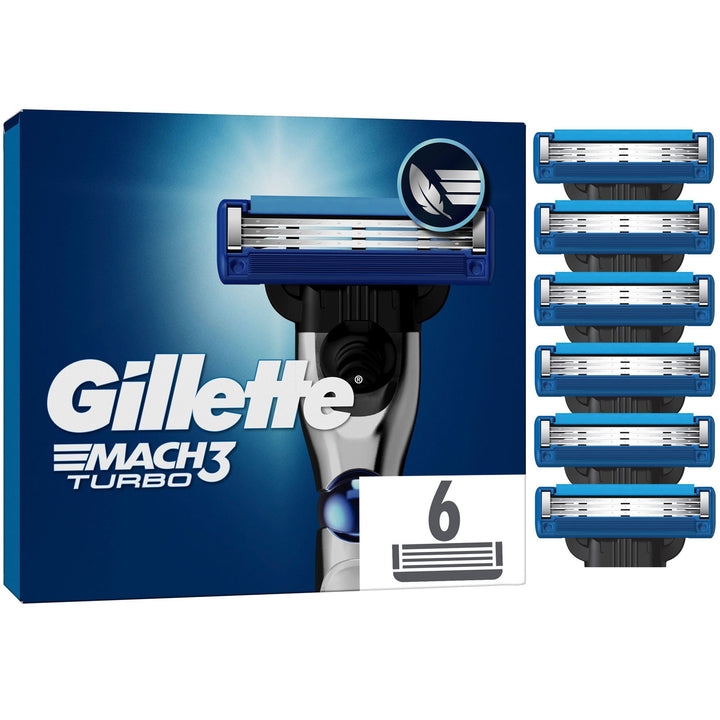 Rakblad Mach3 Turbo 6st