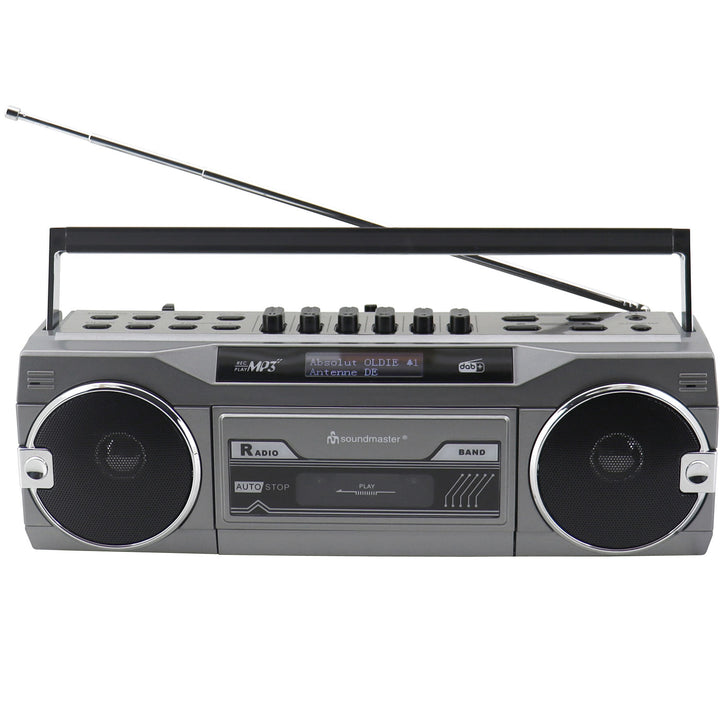 Kassettradio Stereo Bluetooth SRR80TI Silver