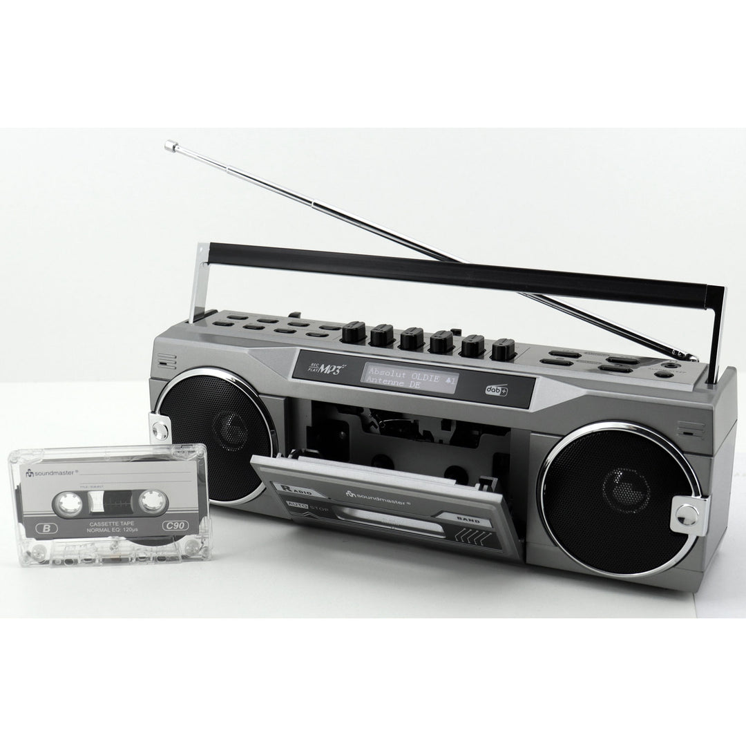 Kassettradio Stereo Bluetooth SRR80TI Silver