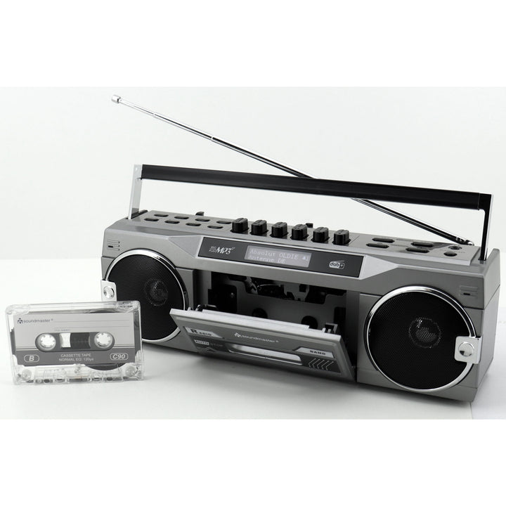 Kassettradio Stereo Bluetooth SRR80TI Silver