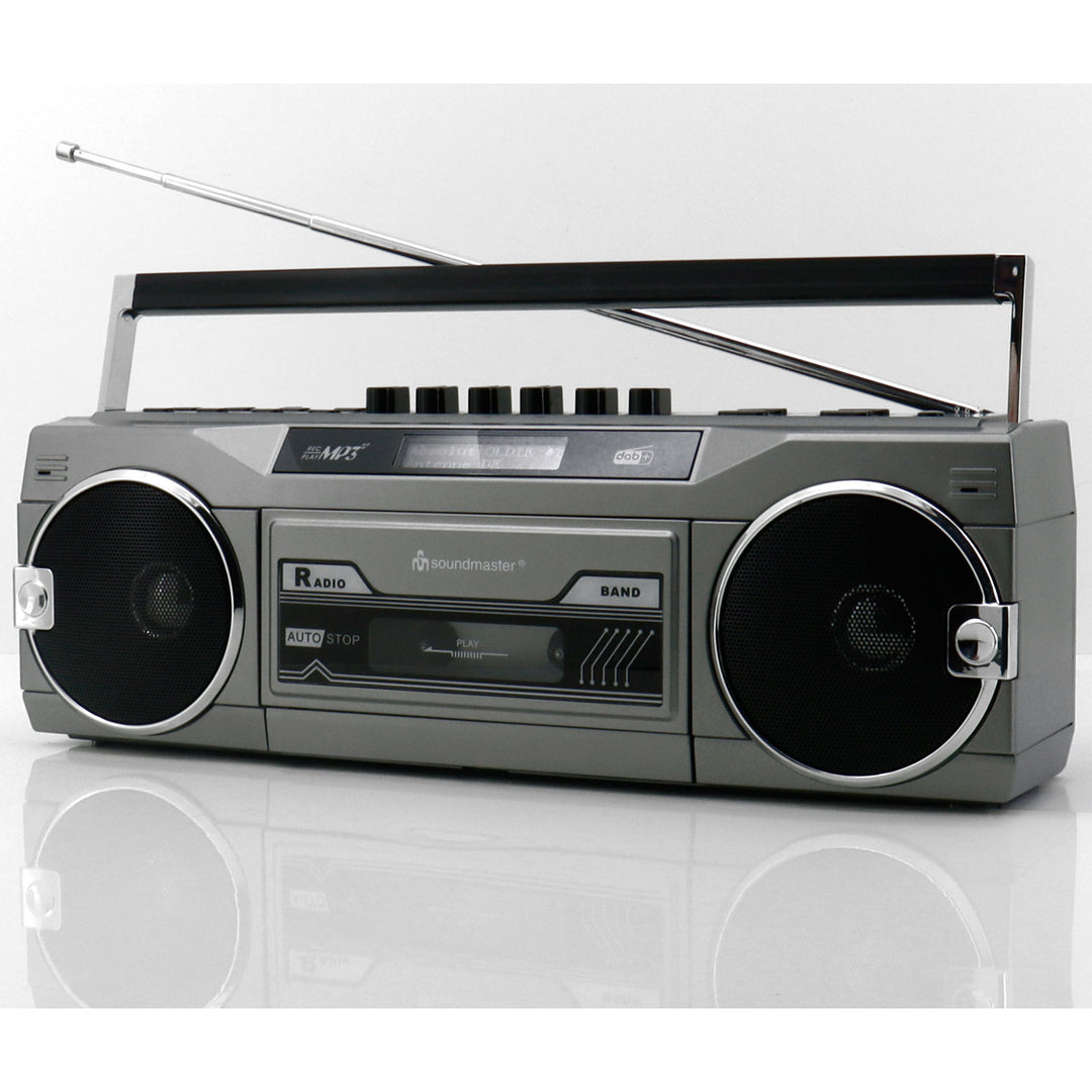 Kassettradio Stereo Bluetooth SRR80TI Silver
