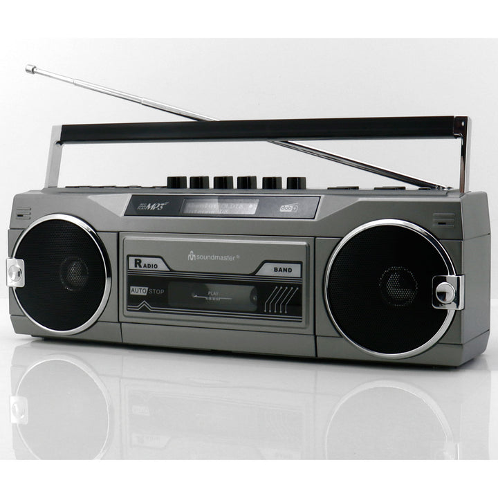 Kassettradio Stereo Bluetooth SRR80TI Silver
