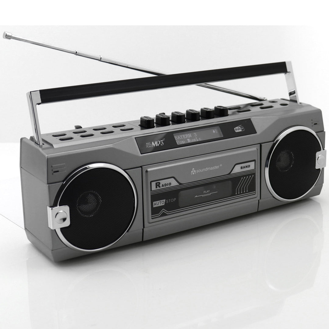Kassettradio Stereo Bluetooth SRR80TI Silver