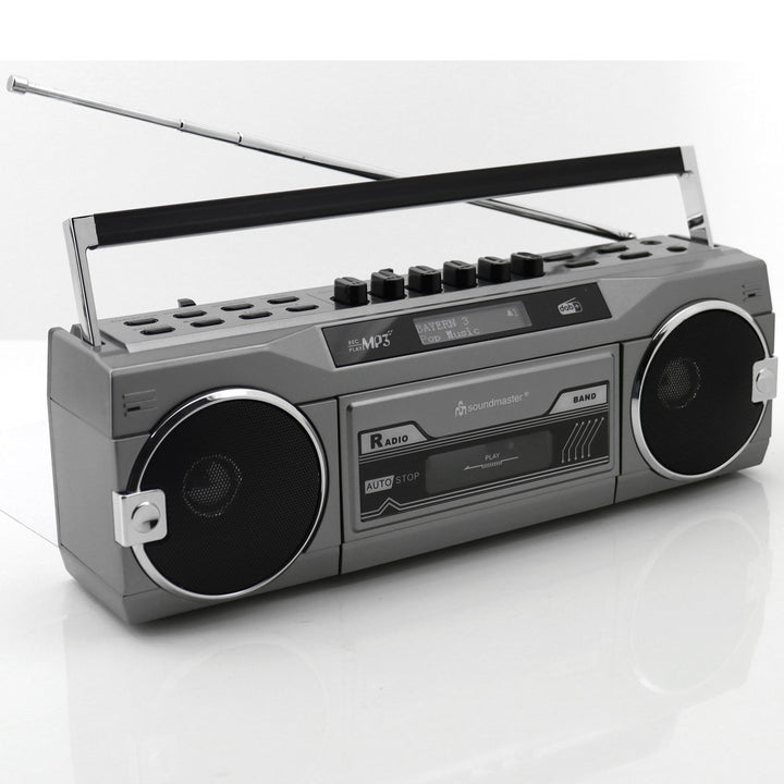 Kassettradio Stereo Bluetooth SRR80TI Silver