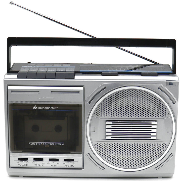 Kassettradio Mono Bluetooth RR20SI Silver
