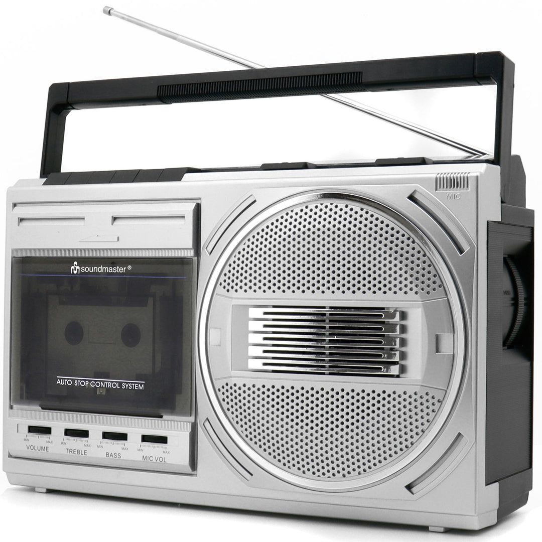 Kassettradio Mono Bluetooth RR20SI Silver
