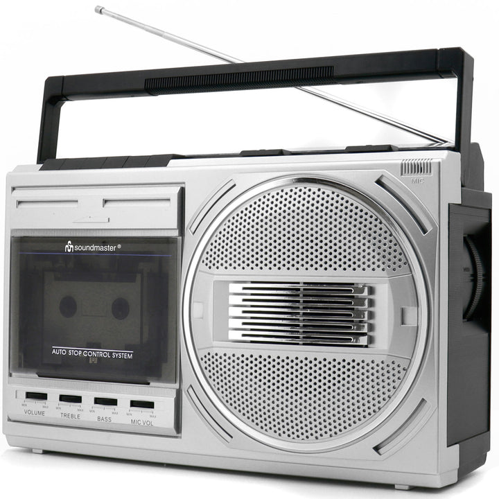 Kassettradio Mono Bluetooth RR20SI Silver
