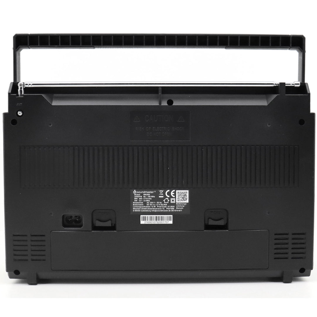 Kassettradio Mono Bluetooth RR20SI Silver