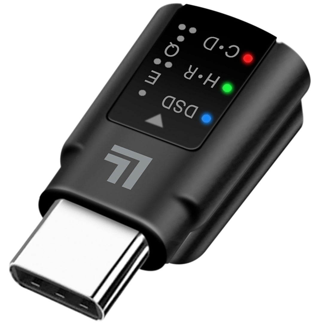 USB-C 3,5mm-ljudadapter med DAC och EQ