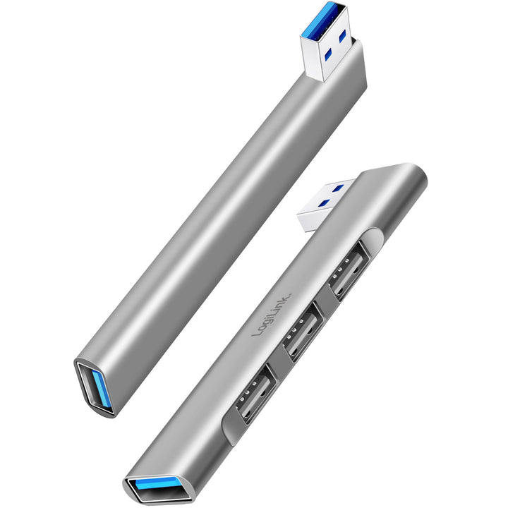 Ultraslim 4-port USB-A hub 1 x USB-A3.0, 3 x USB-A2.0
