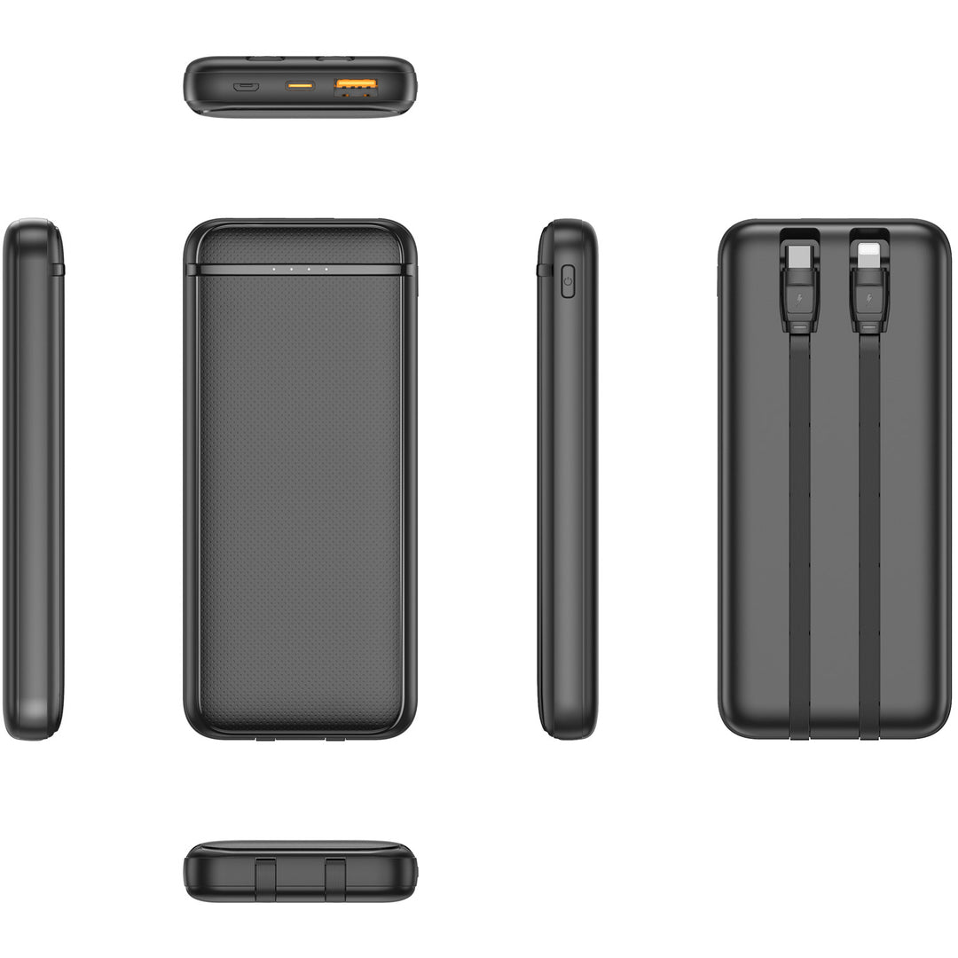 PowerBank 10.000 mAh 18W Svart