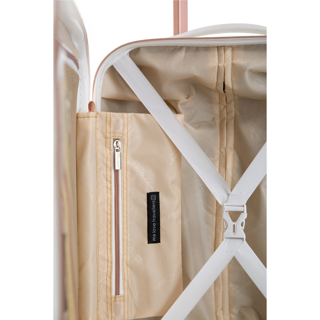 Pasadena Kabin Vit/Rosé