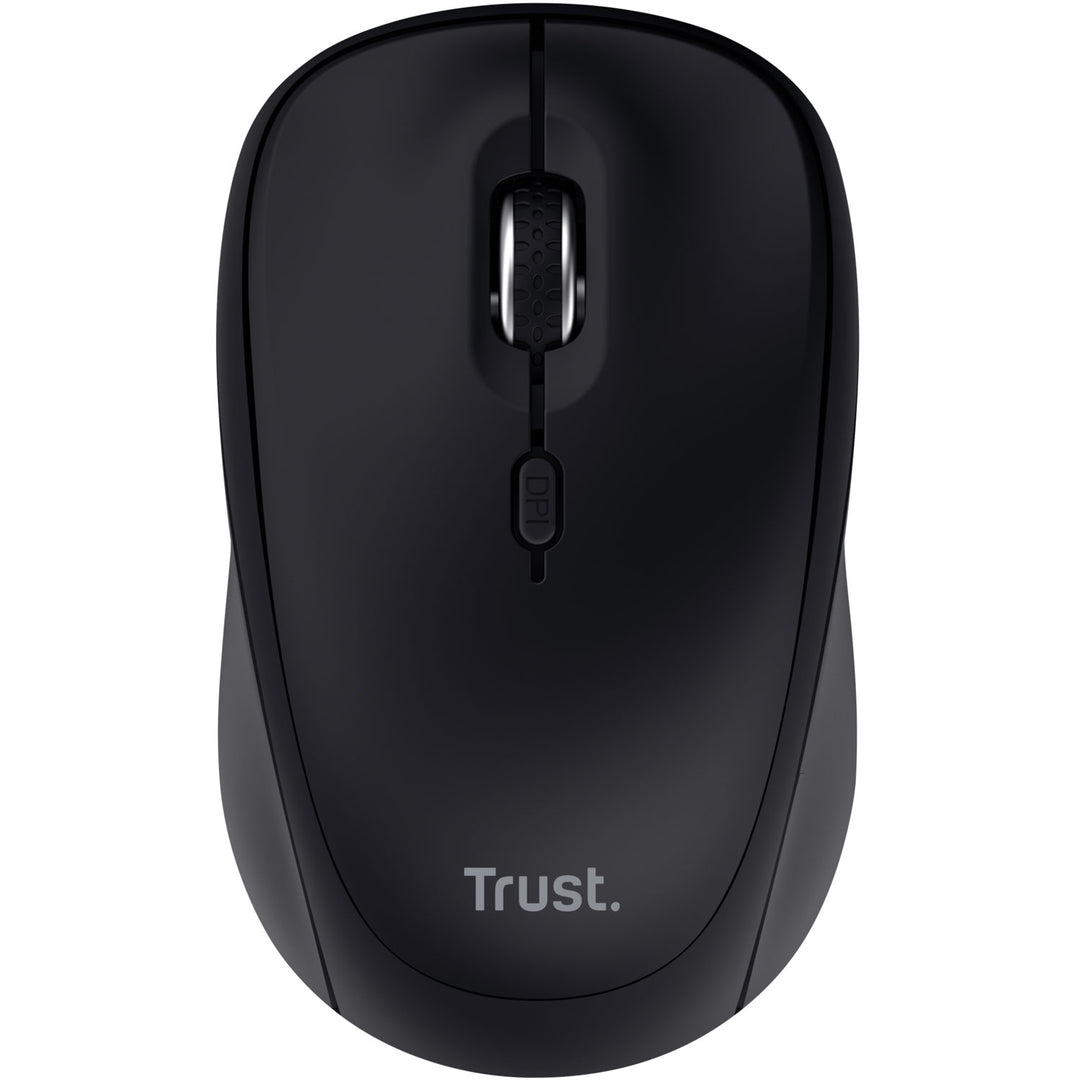 Yvi+ Trådlös mus Bluetooth / 2,4 GHz Svart
