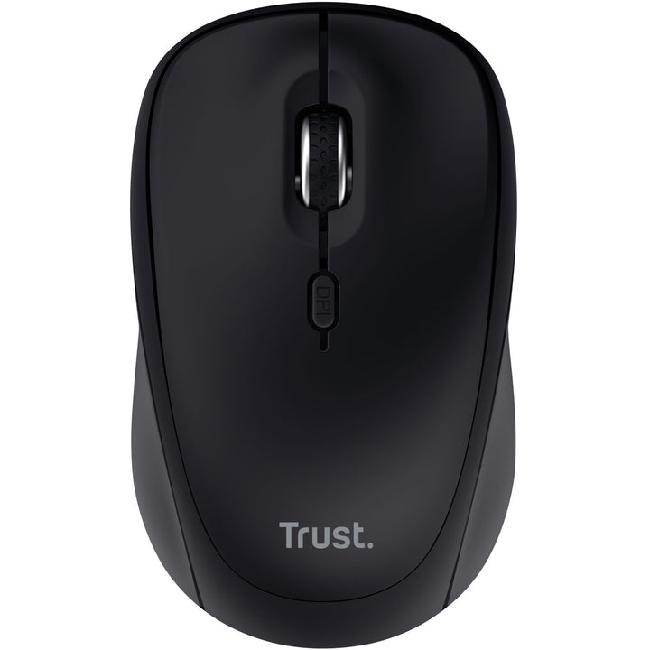 Yvi+ Trådlös mus Bluetooth / 2,4 GHz Svart