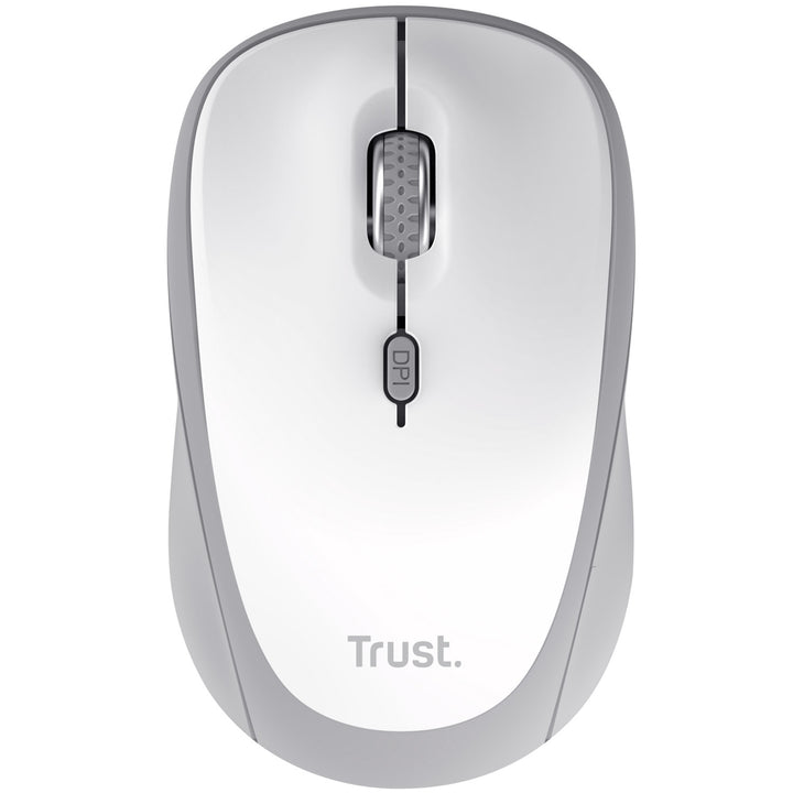 Yvi+ Trådlös mus Bluetooth / 2,4 GHz Vit