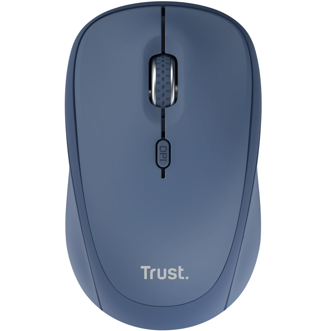 Yvi+ Trådlös mus Bluetooth / 2,4 GHz Blå