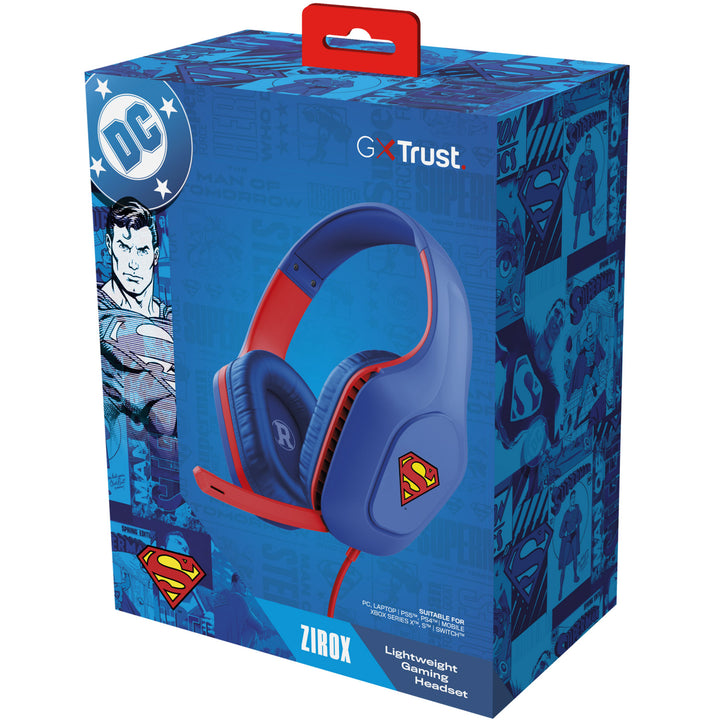 GXT 416SM Zirox Gamingheadset Superman