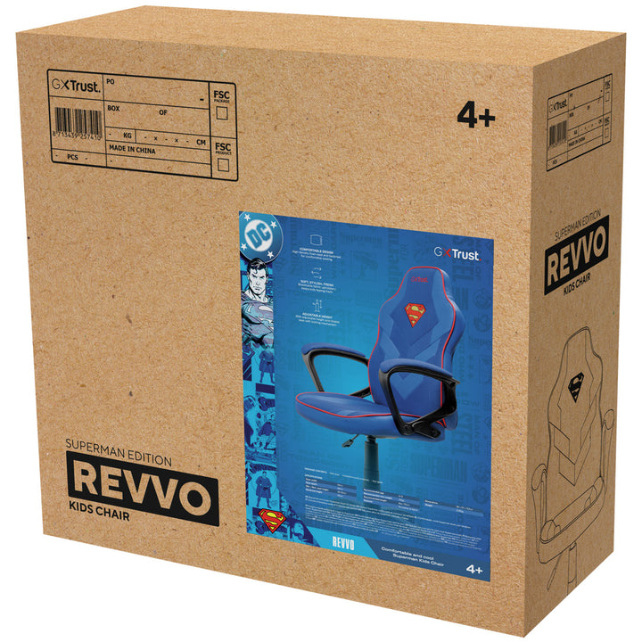 GXT 703SM Revvo Gamingstol Kids Superman