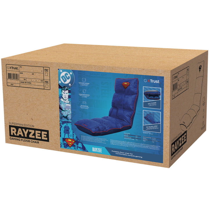 GXT 718SM Rayzee Gamingstol för golvet Svart Superman