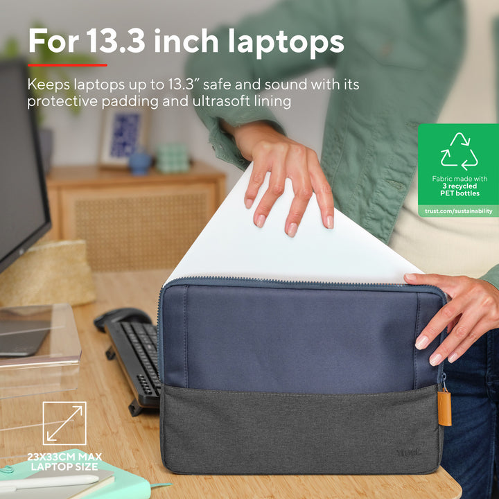 Lisboa Sleeve för laptop 13,3" Blå