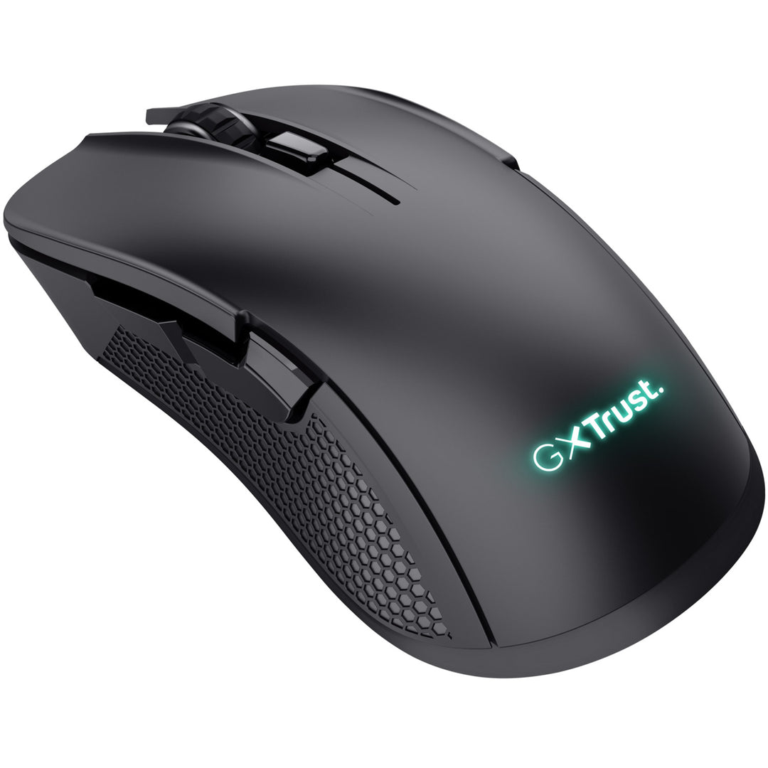GXT 931 Ybar Trådlös gamingmus Svart