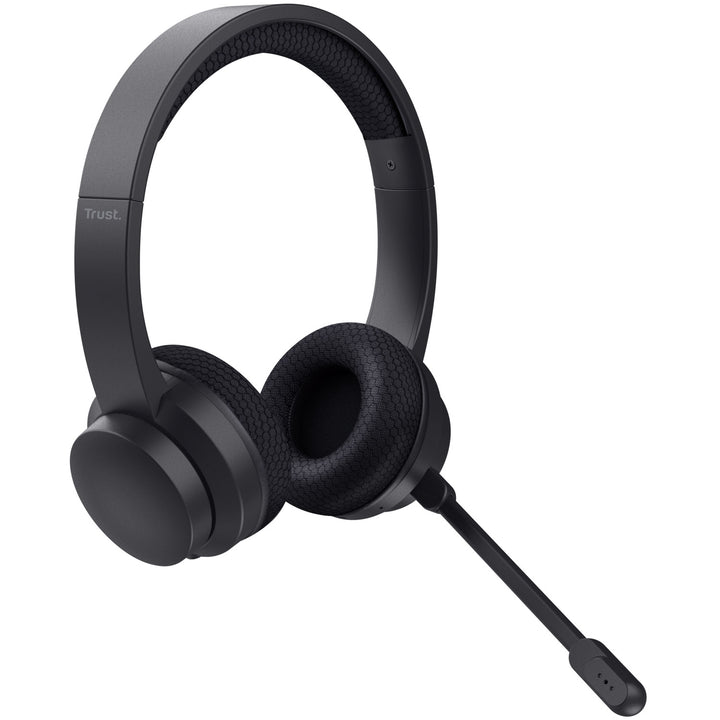 Ayda Trådlöst PC-headset Bluetooth ENC Svart