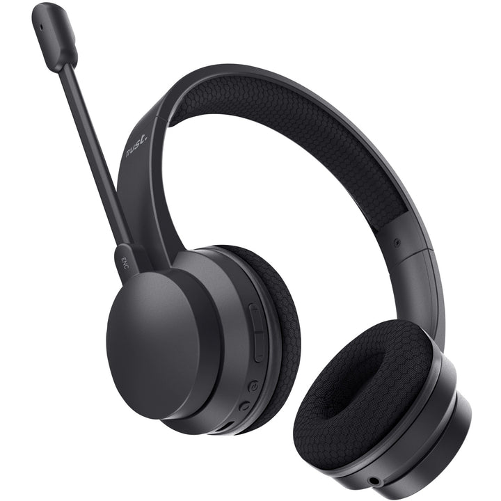 Ayda Trådlöst PC-headset Bluetooth ENC Svart