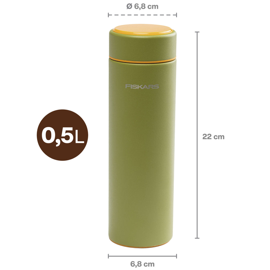 Termosflaska grön 0,5 liter On-the-go Bottle