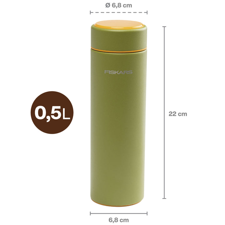Termosflaska grön 0,5 liter On-the-go Bottle