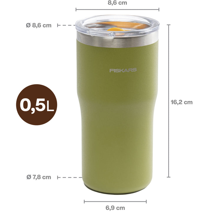 Termosmugg grön 0,5 liter On-the-go mug