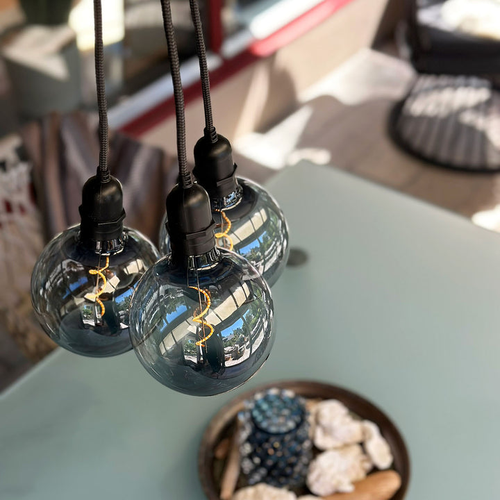Penny Pendellampa Gravity + DecoBulb XL Smoke