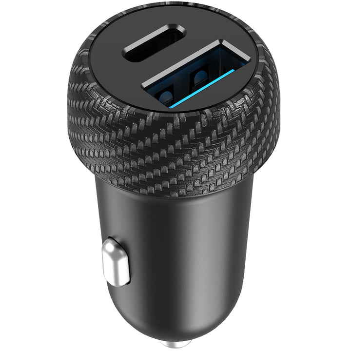Billaddare 1xUSB-C PD 1xUSB-A 35W