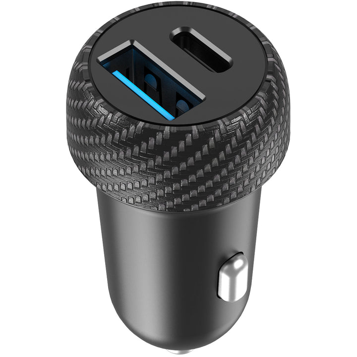 Billaddare 1xUSB-C PD 1xUSB-A 35W