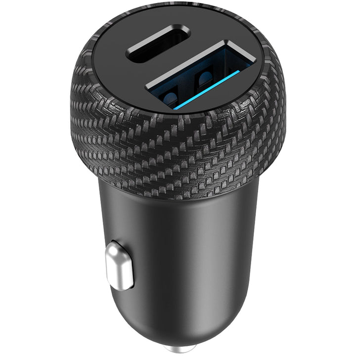 Billaddare 1xUSB-C PD 1xUSB-A 45W