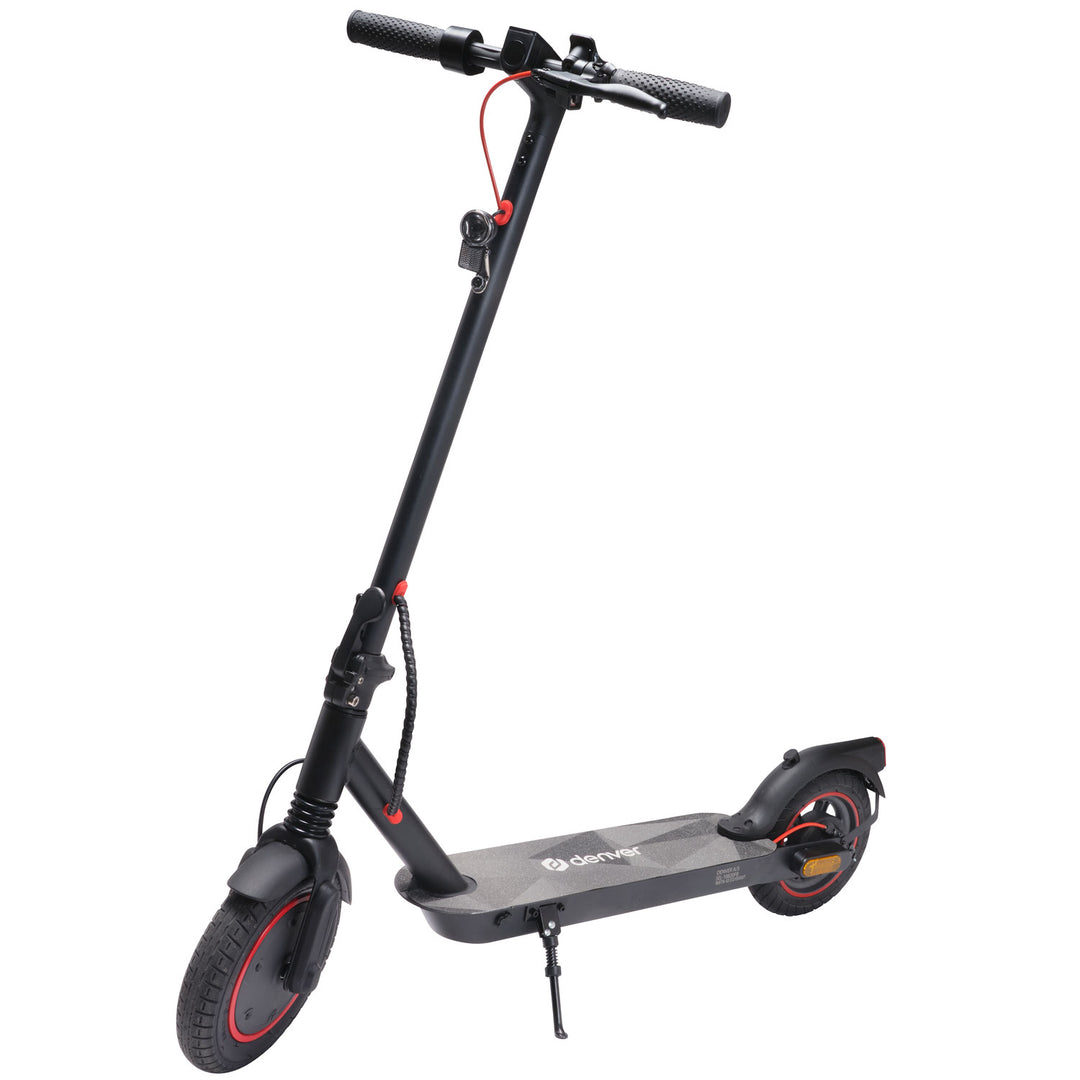E-scooter 450W motor 20km/h 10" hjul IPX4 Svart