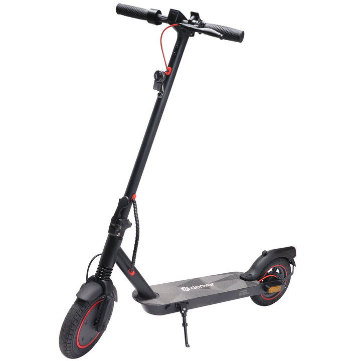 E-scooter 450W motor 20km/h 10" hjul IPX4 Svart
