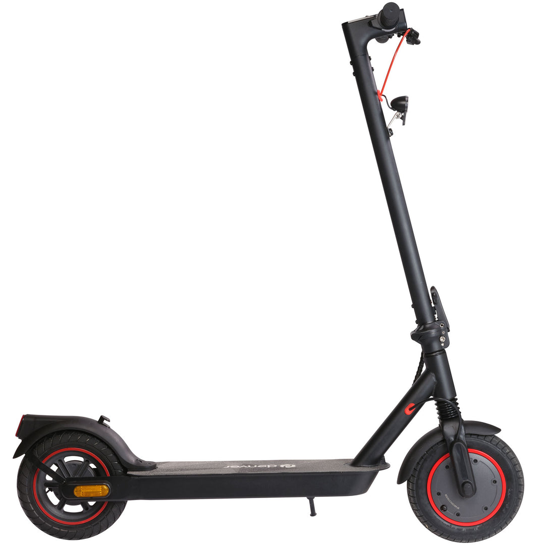 E-scooter 450W motor 20km/h 10" hjul IPX4 Svart